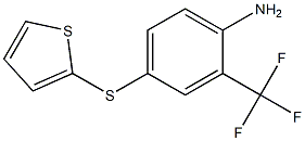 4-(thiophen-2-ylsulfanyl)-2-(trifluoromethyl)aniline Struktur