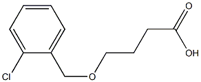 4-[(2-chlorobenzyl)oxy]butanoic acid Struktur