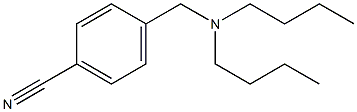 4-[(dibutylamino)methyl]benzonitrile Struktur