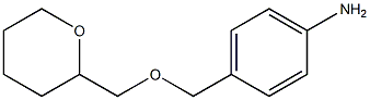 4-[(oxan-2-ylmethoxy)methyl]aniline Struktur