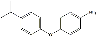 4-[4-(propan-2-yl)phenoxy]aniline Struktur