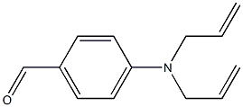 4-[bis(prop-2-en-1-yl)amino]benzaldehyde Struktur