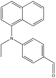 4-[ethyl(naphthalen-1-yl)amino]benzaldehyde Struktur