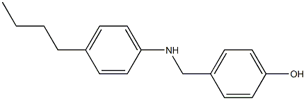 4-{[(4-butylphenyl)amino]methyl}phenol Struktur