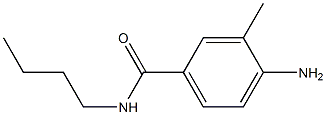 4-amino-N-butyl-3-methylbenzamide Struktur