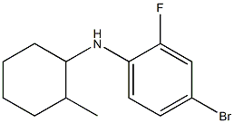 4-bromo-2-fluoro-N-(2-methylcyclohexyl)aniline Struktur