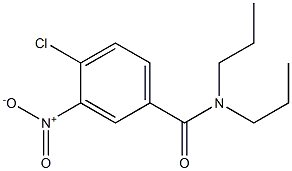 4-chloro-3-nitro-N,N-dipropylbenzamide Struktur