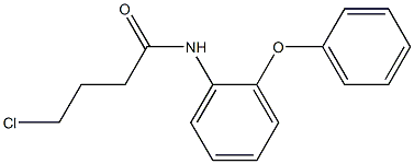 4-chloro-N-(2-phenoxyphenyl)butanamide Struktur