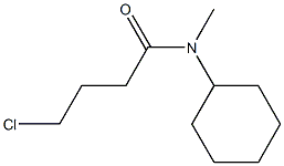 4-chloro-N-cyclohexyl-N-methylbutanamide Struktur