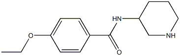 4-ethoxy-N-(piperidin-3-yl)benzamide Struktur