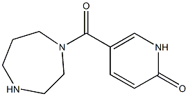 5-(1,4-diazepan-1-ylcarbonyl)pyridin-2(1H)-one Struktur