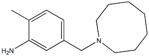 5-(azocan-1-ylmethyl)-2-methylaniline Struktur