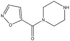 5-(piperazin-1-ylcarbonyl)-1,2-oxazole Struktur