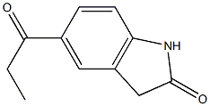 5-propanoyl-2,3-dihydro-1H-indol-2-one Struktur