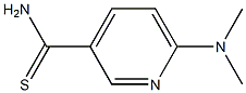 6-(dimethylamino)pyridine-3-carbothioamide Struktur