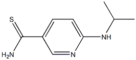 6-(isopropylamino)pyridine-3-carbothioamide Struktur