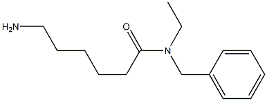 6-amino-N-benzyl-N-ethylhexanamide Struktur