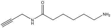 6-amino-N-prop-2-ynylhexanamide Struktur