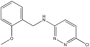 6-chloro-N-[(2-methoxyphenyl)methyl]pyridazin-3-amine Struktur