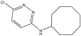 6-chloro-N-cyclooctylpyridazin-3-amine Struktur