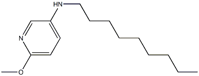 6-methoxy-N-nonylpyridin-3-amine Struktur