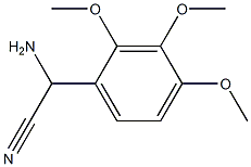 amino(2,3,4-trimethoxyphenyl)acetonitrile Struktur