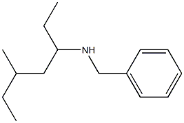 benzyl(5-methylheptan-3-yl)amine Struktur