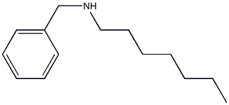 benzyl(heptyl)amine Struktur