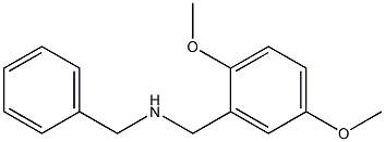 benzyl[(2,5-dimethoxyphenyl)methyl]amine Struktur