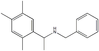 benzyl[1-(2,4,5-trimethylphenyl)ethyl]amine Struktur