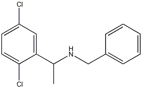 benzyl[1-(2,5-dichlorophenyl)ethyl]amine Struktur