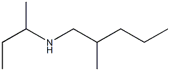 butan-2-yl(2-methylpentyl)amine Struktur