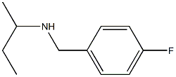 butan-2-yl[(4-fluorophenyl)methyl]amine Struktur