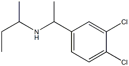 butan-2-yl[1-(3,4-dichlorophenyl)ethyl]amine Struktur