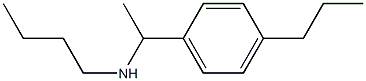 butyl[1-(4-propylphenyl)ethyl]amine Struktur