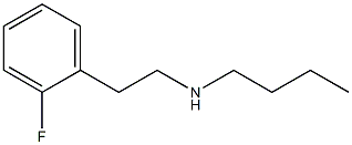 butyl[2-(2-fluorophenyl)ethyl]amine Struktur