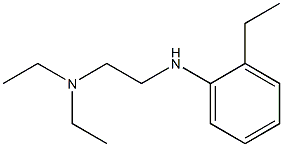 diethyl({2-[(2-ethylphenyl)amino]ethyl})amine Struktur