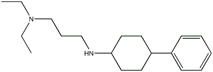 diethyl({3-[(4-phenylcyclohexyl)amino]propyl})amine Struktur