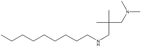 dimethyl({2-methyl-2-[(nonylamino)methyl]propyl})amine Struktur