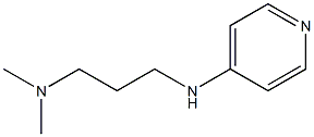 dimethyl[3-(pyridin-4-ylamino)propyl]amine Struktur