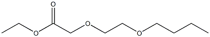 ethyl 2-(2-butoxyethoxy)acetate Struktur