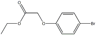 ethyl 2-(4-bromophenoxy)acetate Struktur