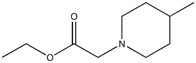 ethyl 2-(4-methylpiperidin-1-yl)acetate Struktur