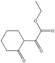 ethyl 2-oxo-2-(2-oxocyclohexyl)acetate Struktur