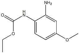 ethyl N-(2-amino-4-methoxyphenyl)carbamate Struktur