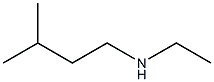 ethyl(3-methylbutyl)amine Struktur