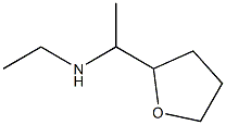 ethyl[1-(oxolan-2-yl)ethyl]amine Struktur