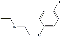 ethyl[2-(4-methoxyphenoxy)ethyl]amine Struktur