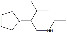 ethyl[3-methyl-2-(pyrrolidin-1-yl)butyl]amine Struktur