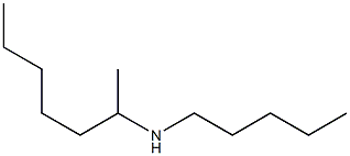 heptan-2-yl(pentyl)amine Struktur